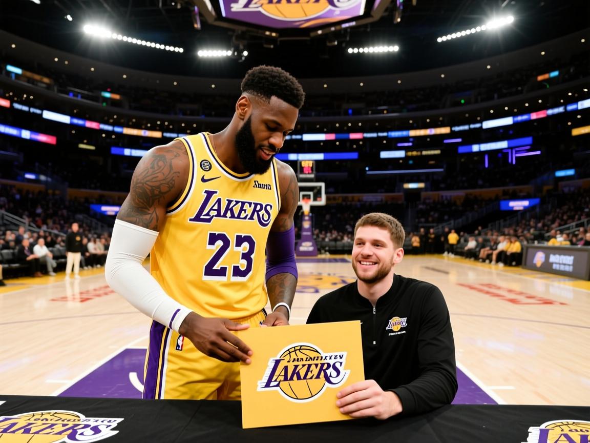 湖人队签下新秀，期待他的表现  第2张