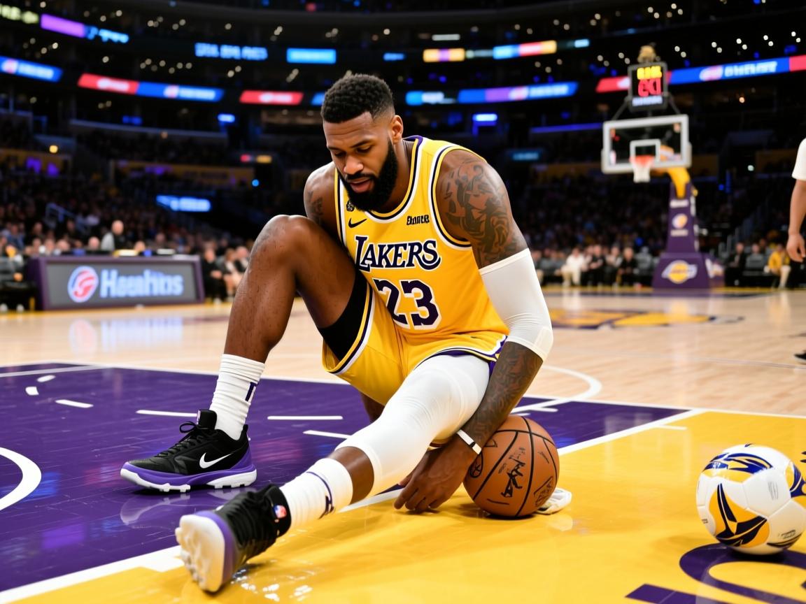 湖人球星浓眉受伤成疑，影响球队战绩